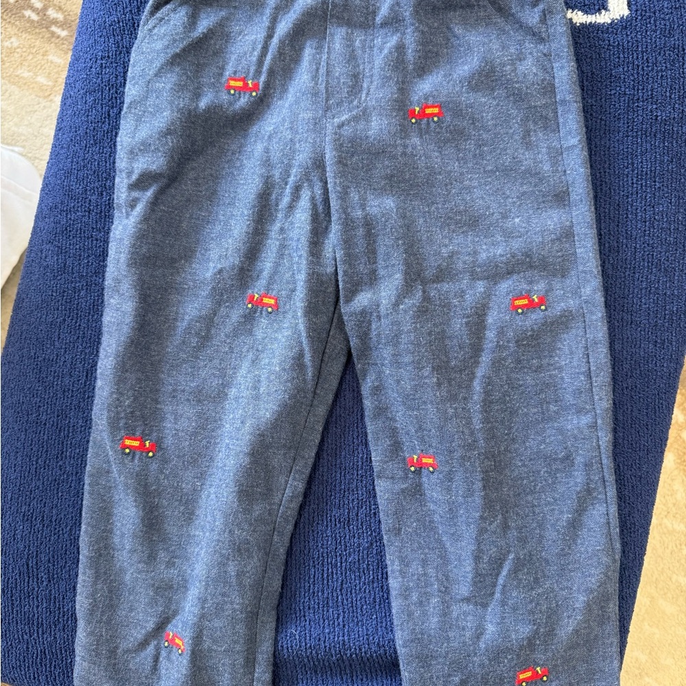 New with Tags: Florence Eiseman fire truck pants size 4